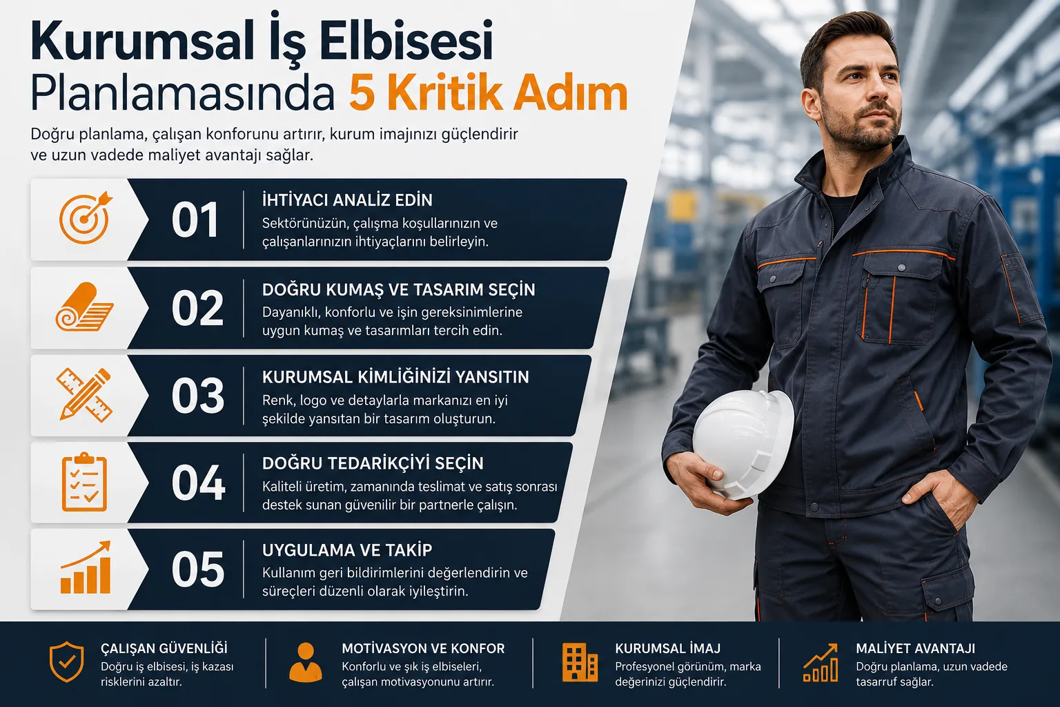Kurumsal İş Elbisesi Planlamasında 5 Kritik Adım